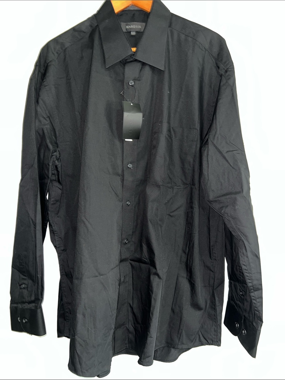 Marquise Men's Black Lightweight Shirt Jacket